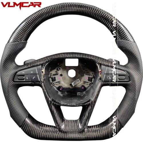 Private Custom Car Carbon Fiber Steering Wheel For Seat