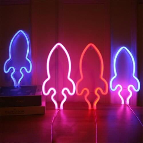 Hot LED Neon Light Banana Hello Wall Art Sign Bedroom Decor Rainbow Hanging Night Lamp Home Party Holiday Decor Xmas Gift