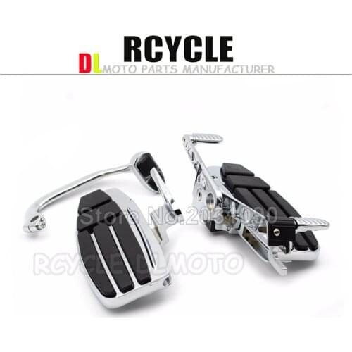 Newest Metal Aluminum Motorcycles Pedal Driver Floorboards Fit For Honda Goldwing GL1800 2001-2015 Valkyrie 14 15