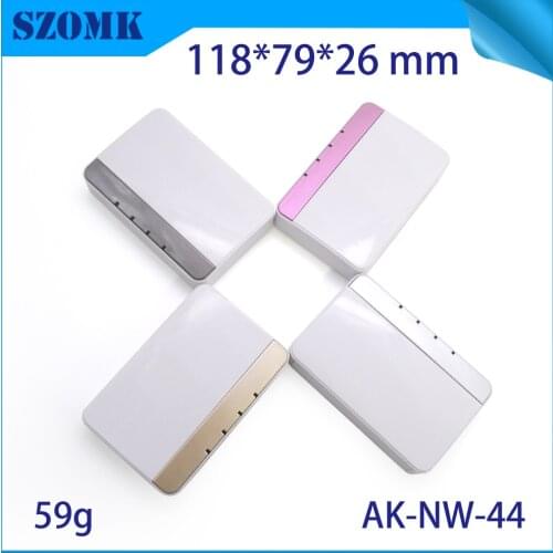 Abs Plastic Wifi Net Working Enclosures Wall Mouting Diy Housing Plastic Electrical Case 110*36 Mm Router Abs Case Design