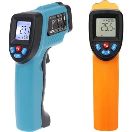HW550 Temperature-50~550°C Handheld Infrared Thermometer Non-contact LCD Kitchen Digital Termometer Sensor 2021