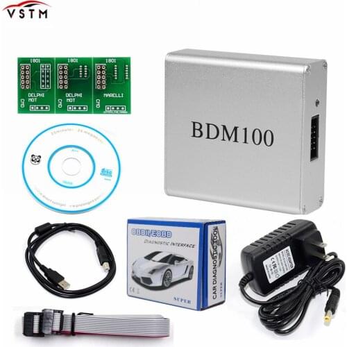 BDM100 V1255 Professional ECU Flasher Chip Tuning Programmer Interface BDM 100 ECU Flasher Code Reader OBDII Diagnostic tool