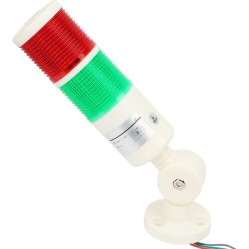 Red /Green CNC Machine Warning Light LED Indicator Light Alarm Signal Light 24VDC Signal Lamp zwaailamp