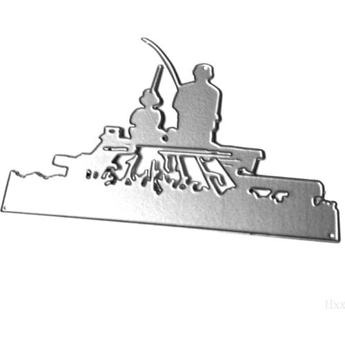 Fishing Metal Cutting Dies Stencil DIY Scrapbooking Album Stamp Paper Card Embossing Craft Decor ET691