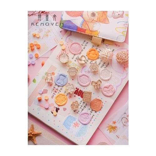 Special Wax Seal Handbook Lacquer Seal Chapter Head Envelope Sealing Wax Stamp Greeting Card Invitation Gift Handbook Seal