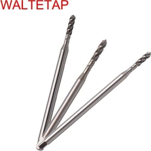 HSSE Long Shank 100MM Spiral Fluted tap UNC 2-56 4-40 5-40 6-32 8-32 10-24 1/4-20 5/16-18 3/8-16 Machine Screw Thread taps