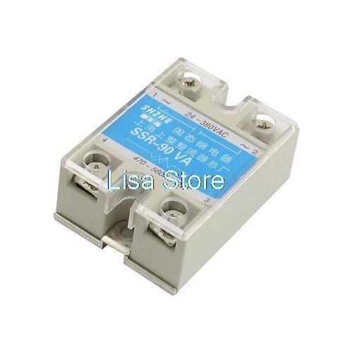 SSR-90VA AC 24-380V 90A Resistance Type Adjustable Solid State Relay