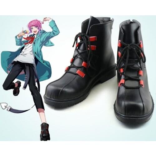 Division Rap Battle Amemura Ramuda Hypnosis Mic Cosplay Boots Halloween Shoes