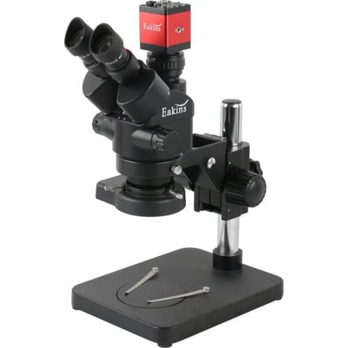 3.5X-90X Simul Focal Continuous Zoom Trinocular Stereo Microscope 1080P 14MP HDMI Microscope Video Camera For PCB Phone Repair