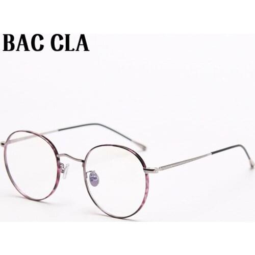 Vintage Round Glasses Frame Retro Female Frame Clear Lens Eyeware Brand Designer Gafas De Sol Gafas Eyeglasses Eyewear Bookworm