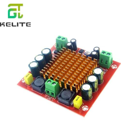 XH-M544 DC 12V 24V 150W TPA3116DA TPA3116 D2 Mono Channel Digital Power Audio Amplifier Amp Board With Preamplifier