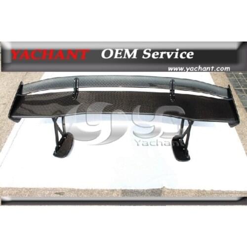 Carbon Fiber VTX Type-5 Style Rear Spoiler with FRP Fiber Glass Legs Fit For 2008-2013 Nissan R35 GTR