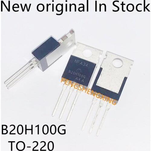 10PCS/LOT B20H100G schottky diode TO-220 New original spot hot sale