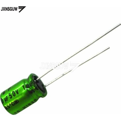 10PCS NICHICON MUSE BP 50V10UF 8X11.5MM Green Non Polar 10UF 50V Audio Electrolytic Capacitor ES 10uF/50v MUSE-BP