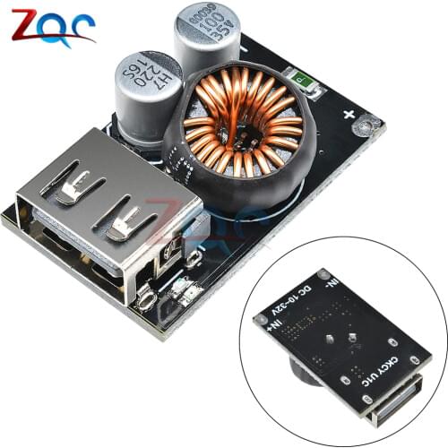QC3.0 QC2.0 BC1.2 FCP AFC Fast Quick Car Charger DC-DC Step Down Buck Converter Power Transformer Supply Board Module for Phone