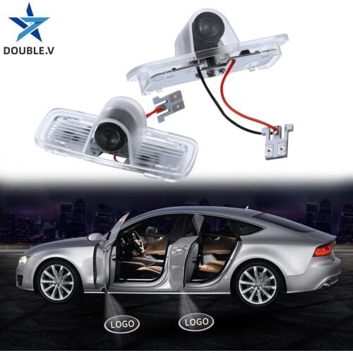 2pcs Car door light for H.onda logo Acord Crosstour car Welcome light LED Projector Lamp Decorative Lamp for H.onda logo