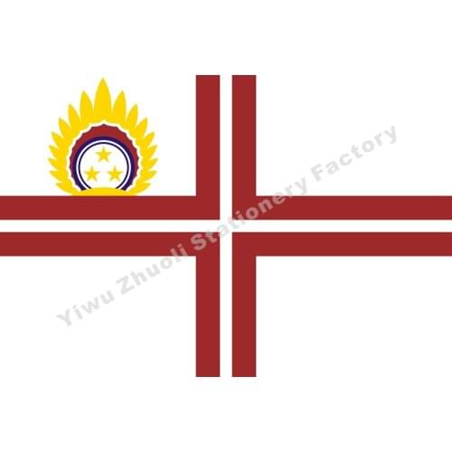 Latvia Defence Minister Am karogs web 150X90cm (3x5FT) 120g 100D Polyester Double Stitched High Quality Banner Free Shipping
