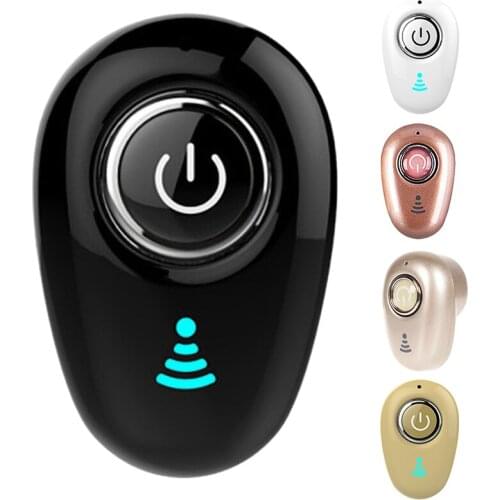 Single Ear Bluetooth Headset Wireless in Visible Earbuds 5.0 Stereo for Music Running Relaxation