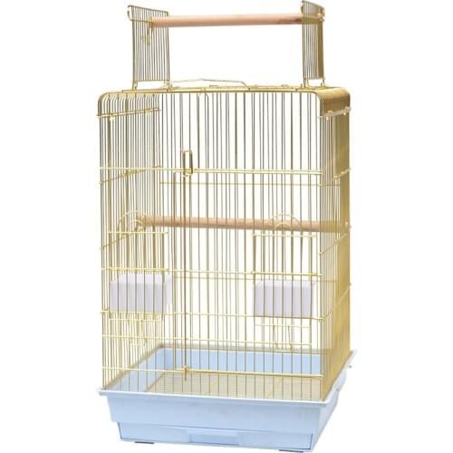 Random change large birdcage new breeding cage ABS injection molding Cup Starling Xuanfeng Golden Sun peony tiger skin parrot Bi