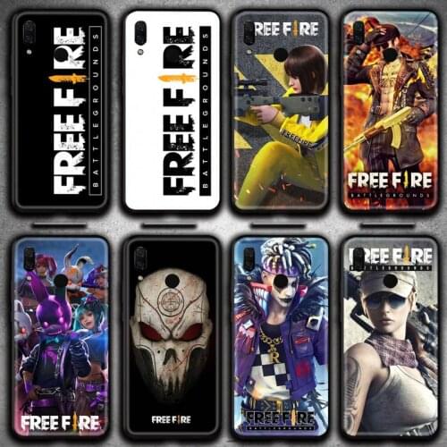 Free Fire Game Phone Case Huawei Y6P Y8S Y8P Y5II Y5 Y6 2019 P Smart Prime Pro