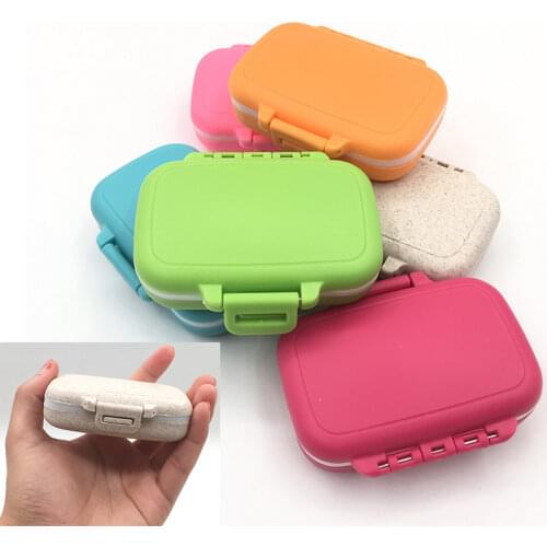 3 Grids 7 Day Mini Weekly Tablet Pill Medicine Box Holder Storage Organizer Container Case Pill Box Splitters Travel Pill Box