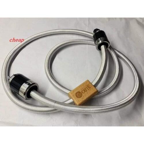 Free shipping--HIFI Odin Power Cable Hi-end Super Power Core with Carbon Fiber Power Plug