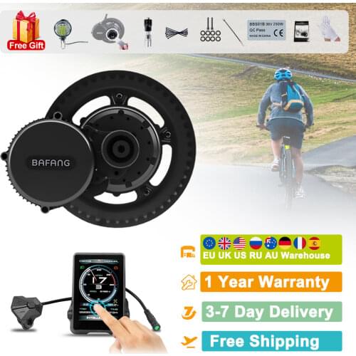 Bafang 48V 750W BBS02B 100MM Mid Drive Motor 8fun BBS02 Electric Bike Conversion Kit Powerful Central Ebike Engine for Bicycle