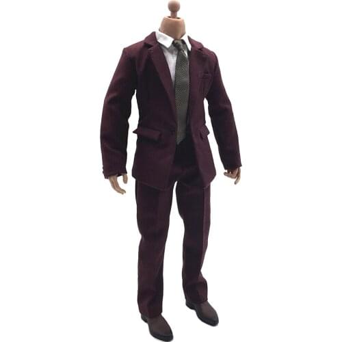 1:6 Scale GENTLEMAN SUIT SET Fashion Style Trend Design for 12" Male Figures