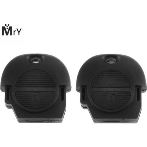 Hot seling Key Shell 2 BTN Remote Keyless Case FOR NISSAN Almera Primera Micra X-Trail P28 NO Chip Uncut Blade Keyless Entry Fob