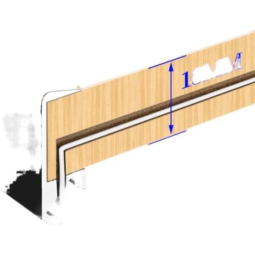 Ceiling lighting emitting oblique front card 18mm inner wall cabinet wine wardrobe cabinets separator lamp led Tube Light Showca