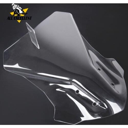 Touring Windscreen For BMW G310GS 2017-2019 G310 GS 2018 windshield Transparent and gray Wind Deflector Protector Cover