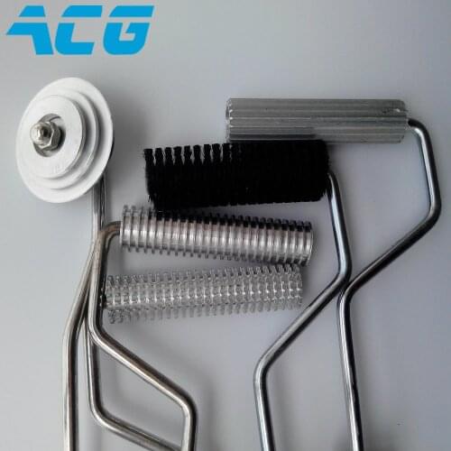 Bubble buster rollers bristle/paddle/nobby/corner roll for glass fiber laminating