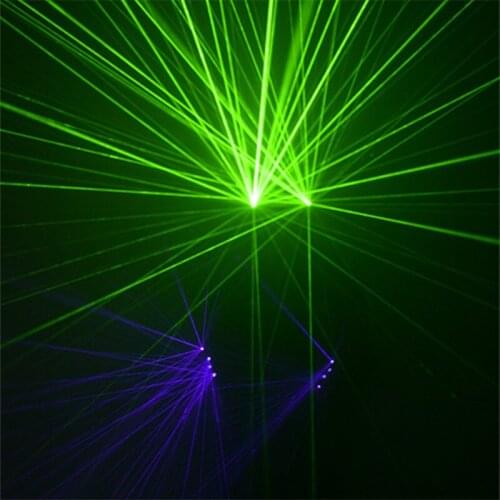 SJ79 Party stage show performance laser glasses purple blue laser beams gloves 4pcs laser heads robot man dance bar dj costumes