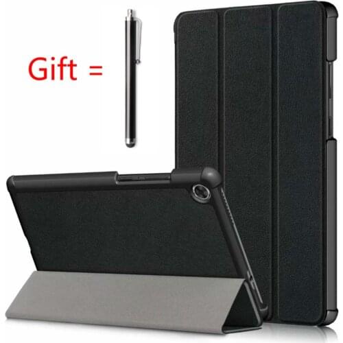 Folding Flip Case for Lenovo Tab M8 M7 E8 E7 Stand Cover for Lenovo Tab TB-8505F TB-8705F TB-7104F TB-8304 Capa Case Cover Shell