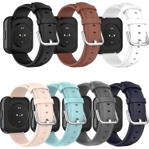 Replacement Watchband Bracelet Belt Watch Strap Band Solid Color Wristb for Realme Watch Accessories