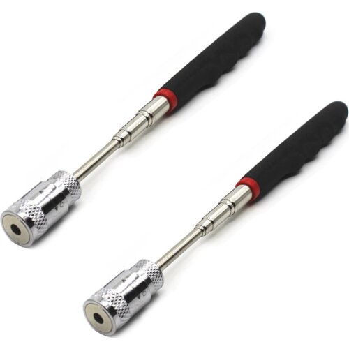 Telescoping Magnetic Pick Up Tool with LED Light The Quick and Effective Powerful and Strong Extendable Retrieving Tool