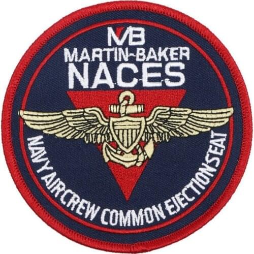 NACES MARTIN-BAKER NAVY AIRCREW COMMON EJECTIONSEAT BADGE MILITARY PATCH