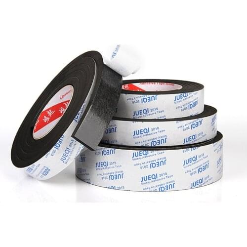 1pcs(5M) Black Traceless EVA Tape Strong Double Sided Adhesive Seal Waterproof Sponge Tape for DIY Car Interior Home Accessories