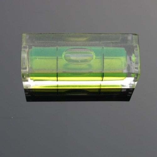 10pcs QASE 15*15*40mm Square Column Level spirit level bubble Water level indicator Tool Color Green Blue Red