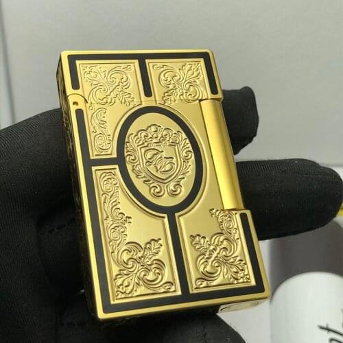100% brand new made in China retro original cute DuPont bright sound lighter windproof cigarette lighter