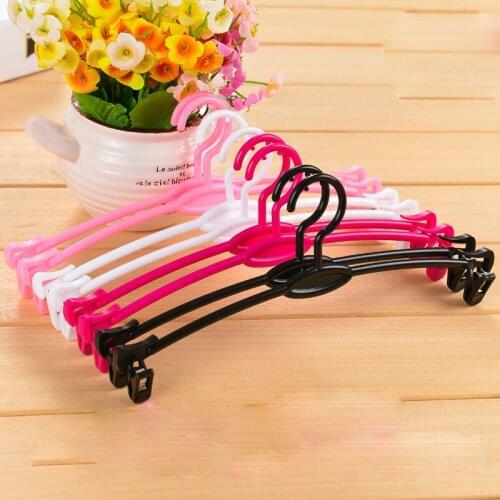 26*11cm/ 27.5*12cm/26*9cm 10 pcs/lot ABS Plastic Bra Hangers Twist-resistant Soft Lining Underwear Hanger Non-slip Magic Lingeri