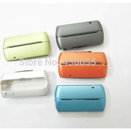 5pcs Pink/Black/Orange/Silver/Blue/Green Brand New Housing Top & Bottom Cap Cover Case For Nokia N8 , free shipping