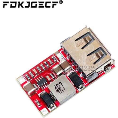 6-24V 24V 12V to 5V USB Step Down Module DC-DC Converter Phone Charger Car Power Supply Module Efficiency 97.5% Buck Module