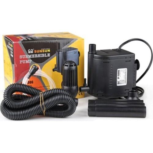 6W Aquarium Pump Fish Tank Pond Pool Internal Filter Mini Water Pump 350L/H Flow Max