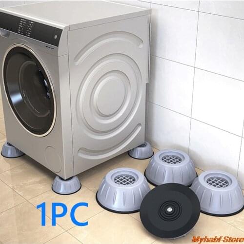1pc Anti Vibration Washing Machine Feet Pads Universal Rubber Mat Pad for Home Washer Dryer Refrigerator Fixed Non-Slip Feet Pad