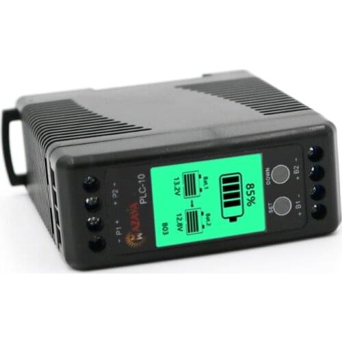 Battery Equalizer Batteries Voltage Balance Lead Acid Battery Connected Parallel Series for 24/36/48V/96V PLC-10