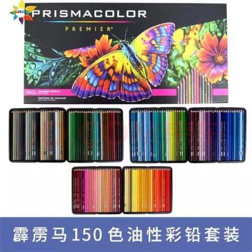 Prismacolor Non-toxic Sketching Painting Oil Pencil fine art Color Pencils 72/150 Pack Artist kids Drawing School Supplies