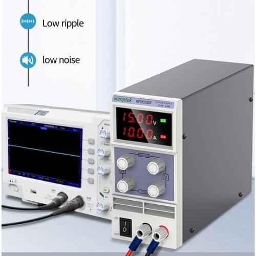 KPS1510DF Adjustable High Precision DC Power Supply Output 0-15V 0-10A AC110/220V