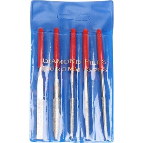 MEGA Diamond Mini Needle File Combined Model Fine Grinding File Handy Tools 140mm Length For Ceramic Craft 3D printing model