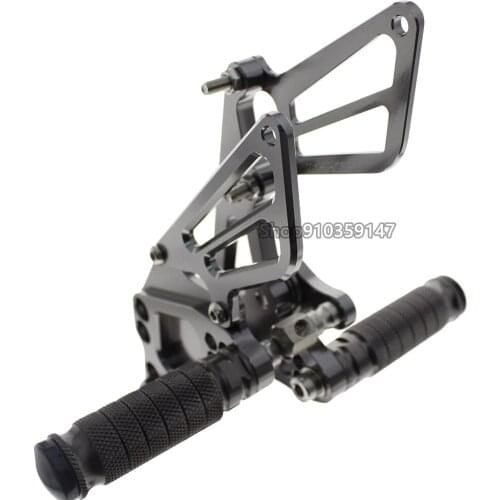 Motorcycle Adjustable Rearsets Foot Pegs Footrest for SUZUKI GSXR600 / 750 2011-2015 2012 2013 2014